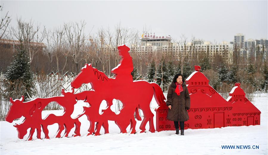 CHINA-HOHHOT-SNOWFALL(CN)