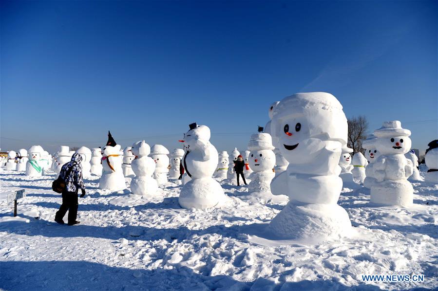 CHINA-HARBIN-SNOWMAN (CN)