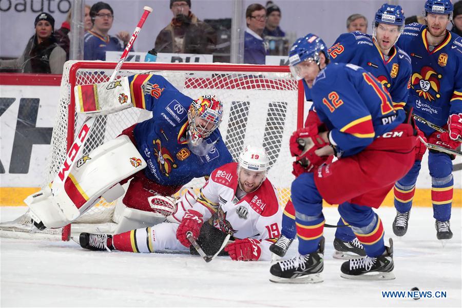 (SP)FINLAND-HELSINKI-ICE HOCKEY-KHL-KUNLUN RS VS HELSINKI JOKERIT