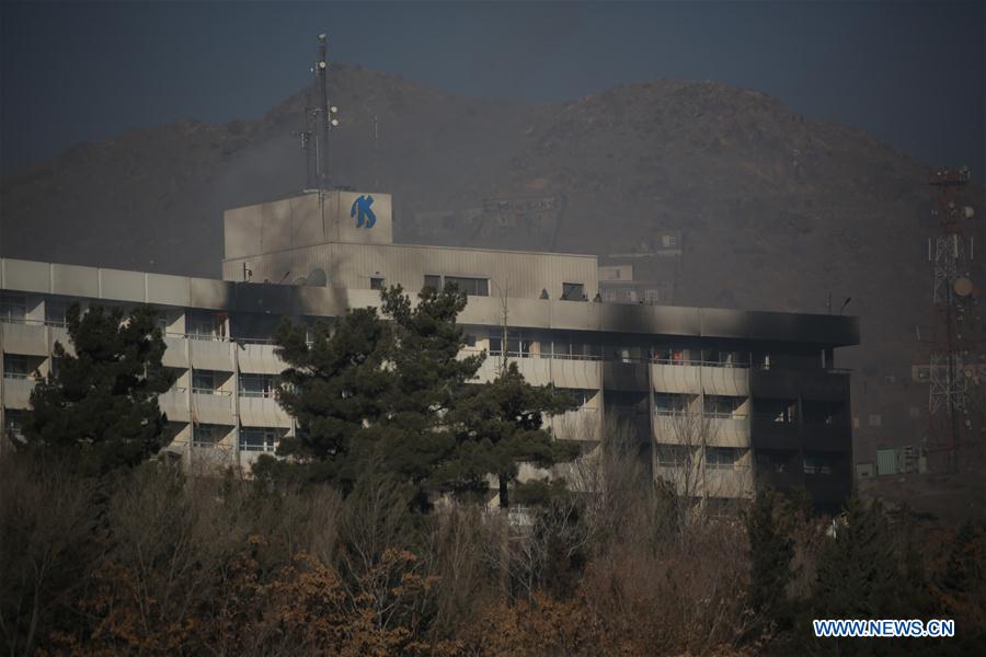 AFGHANISTAN-KABUL-INTERCONTINENTAL HOTEL-ATTACK