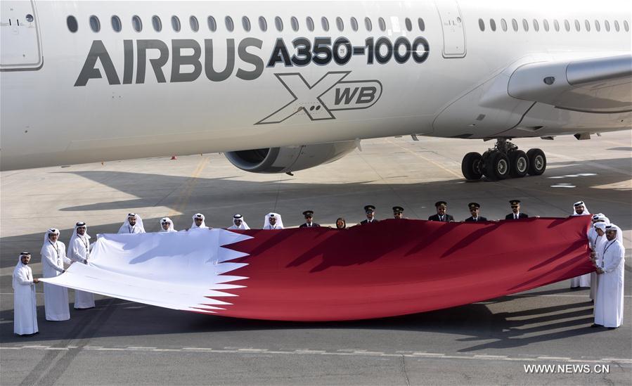 QATAR-DOHA-AIRBUS A350-1000-DEMONSTRATION TOUR