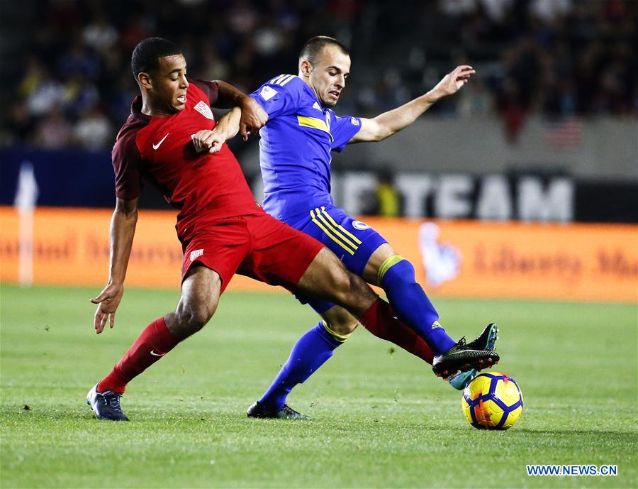 (SP)U.S.-LOS ANGELES-SOCCER-FRIENDLY MATCH-USA VS BIH