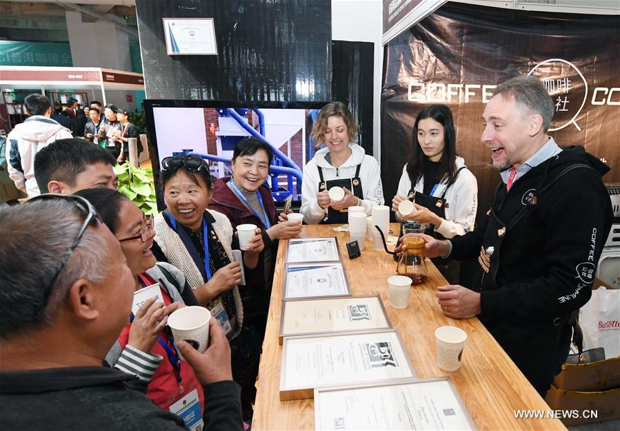 CHINA-YUNNAN-PU'ER-COFFEE EXPO (CN)