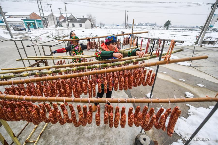 CHINA-ZHEJIANG-SPRING FESTIVAL-TRADITIONAL FOOD (CN)