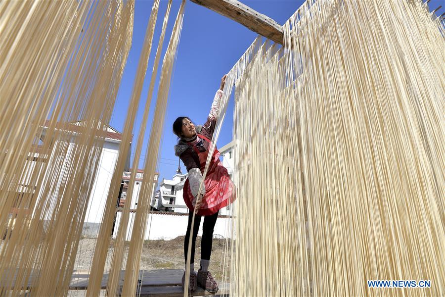 CHINA-SHAANXI-HANZHONG-HANDMADE NOODLES (CN)