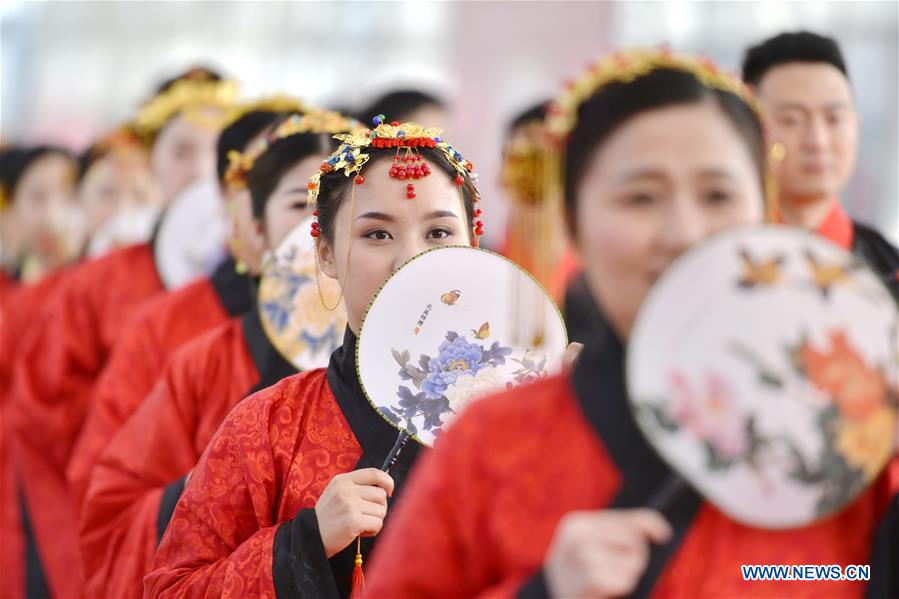 CHINA-HEBEI-GROUP WEDDING-HAN-STYLE (CN)