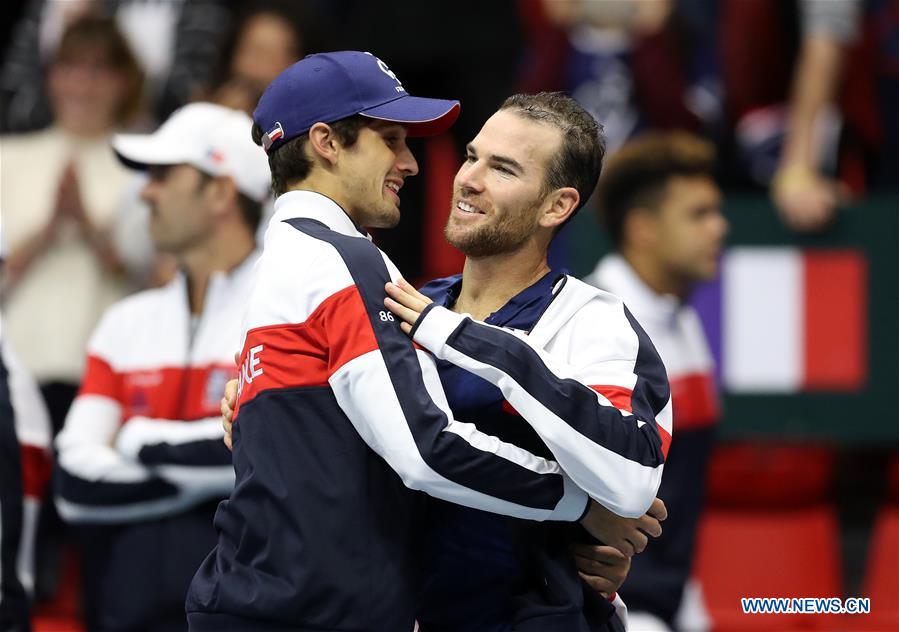 (SP)FRANCE-ALBERTVILLE-TENNIS-DAVIS CUP-FIRST ROUND-FRANCE VS NETHERLANDS