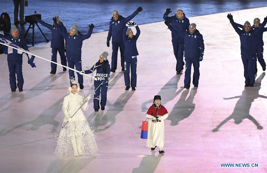 (SP)OLY-SOUTH KOREA-PYEONGCHANG-OPENING CEREMONY