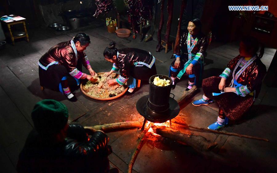 CHINA-GUANGXI-RONGSHUI-FESTIVE DRINKING (CN)