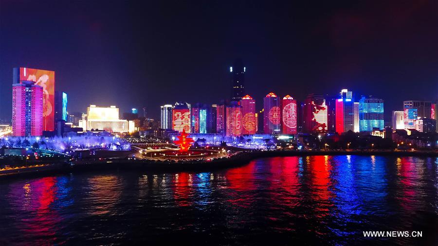 CHINA-QINGDAO-NIGHT VIEW (CN)