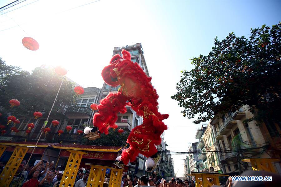 MYANMAR-YANGON-CHINESE LUNAR NEW YEAR-CELEBRATION