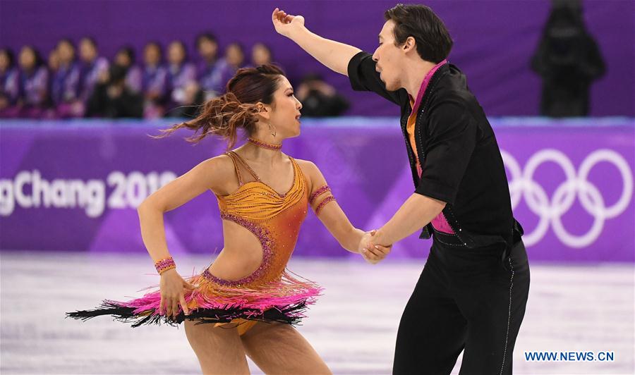 (SP)OLY-SOUTH KOREA-PYEONGCHANG-FIGURE SKATING-ICE DANCE SHORT DANCE