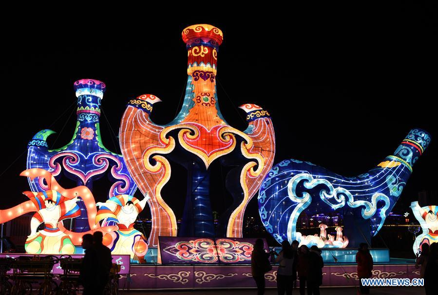 #CHINA-INNER MONGOLIA-LIGHT SHOW (CN)