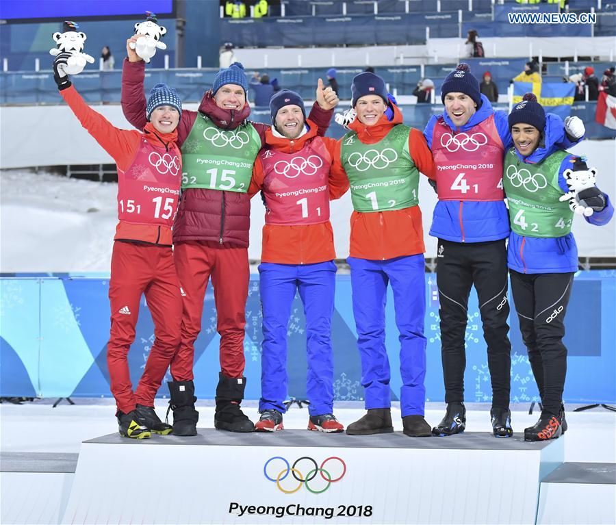 (SP)OLY-SOUTH KOREA-PYEONGCHANG-CROSS-COUNTRY SKIING-MEN'S TEAM SPRINT FREE