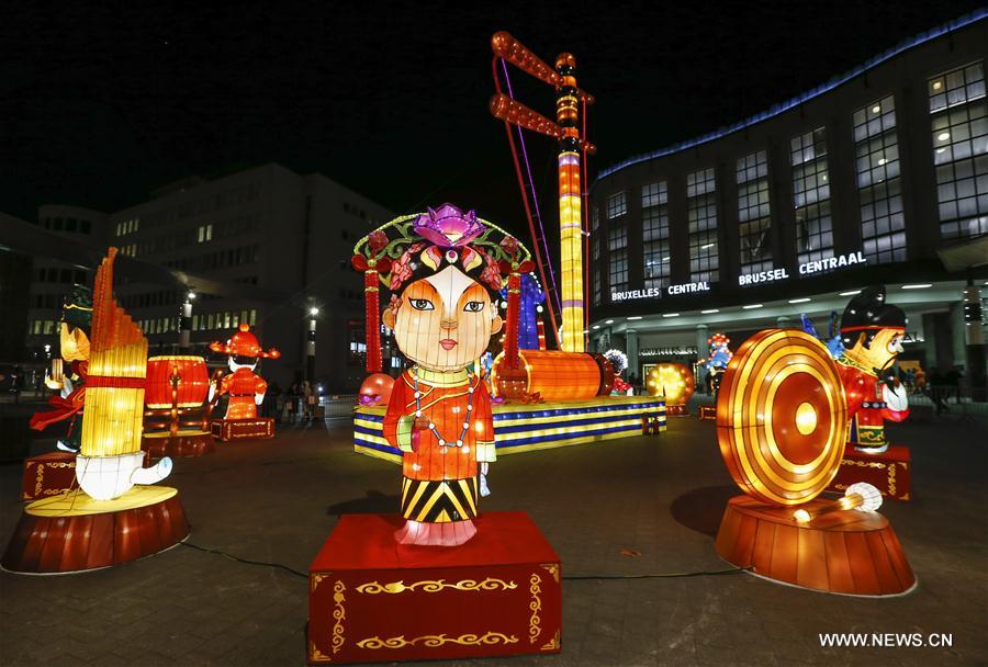 BELGIUM-BRUSSELS-CHINA-LANTERN EXHIBITION