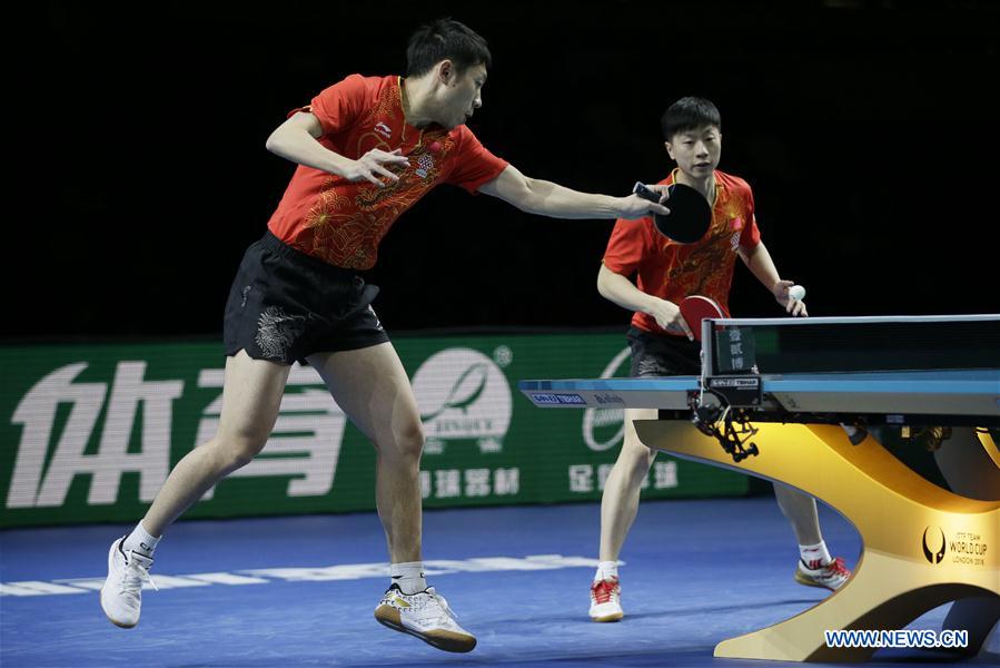 (SP)BRITAIN-LONDON-TABLE TENNIS-ITTF TEAM WORLD CUP-DAY 3