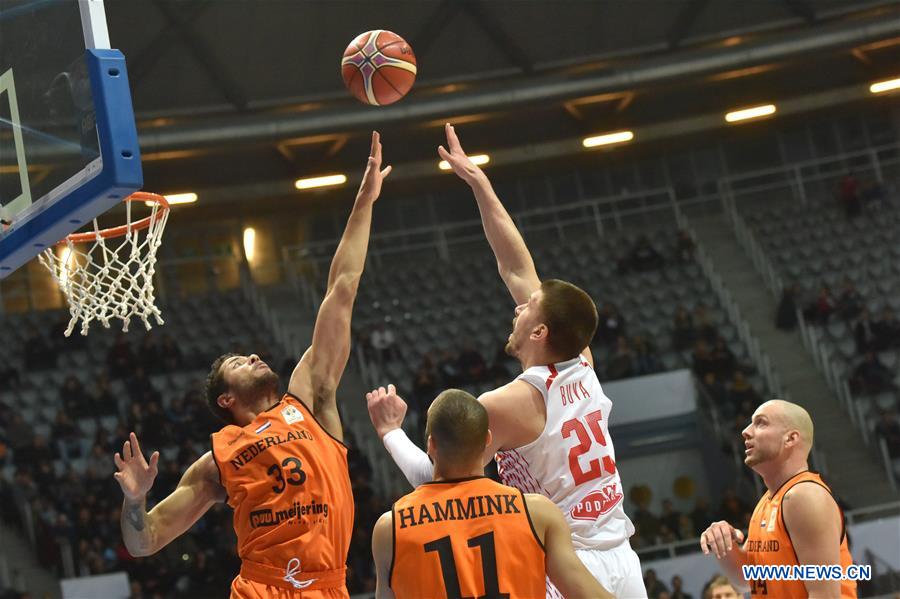 (SP)CROATIA-ZAGREB-BASKETBALL-WORLD CUP-QUALIFIER-CRO VS NED