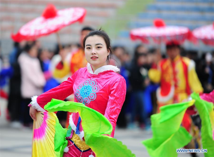 CHINA-SHAANXI-FOLK PERFORMANCE(CN)