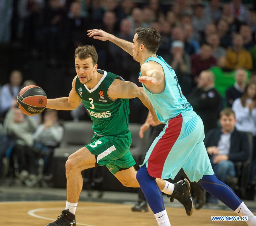 (SP)LITHUANIA-KAUNAS-BASKETBALL-EUROLEAGUE-ZALGIRIS KAUNAS VS FC BARCELONA LASSA