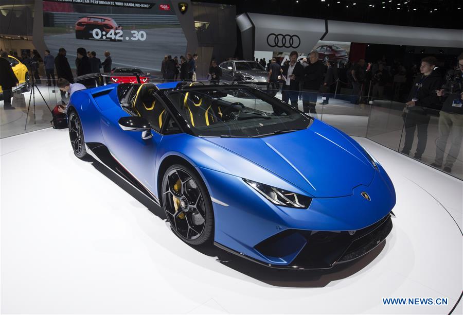 SWITZERLAND-GENEVA-MOTOR SHOW