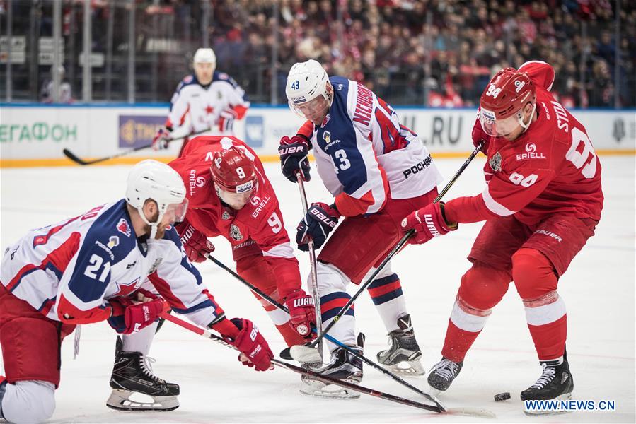 (SP)RUSSIA-MOSCOW-KHL-PLAYOFFS-SPARTAK VS CSKA