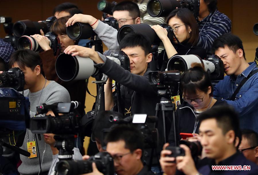 (TWO SESSIONS)CHINA-BEIJING-NPC-PRESS CONFERENCE (CN)