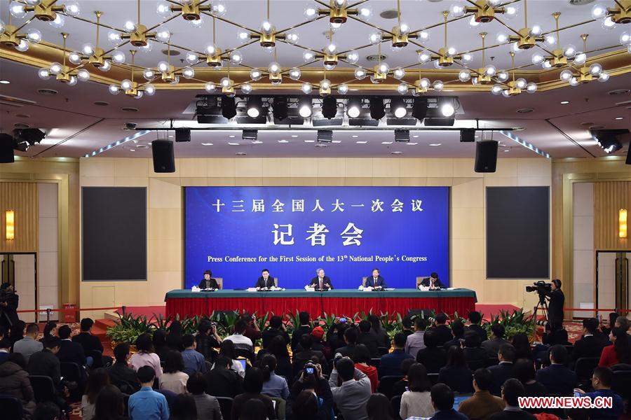 (TWO SESSIONS)CHINA-BEIJING-NPC-PRESS CONFERENCE-FINANCIAL REFORM (CN)