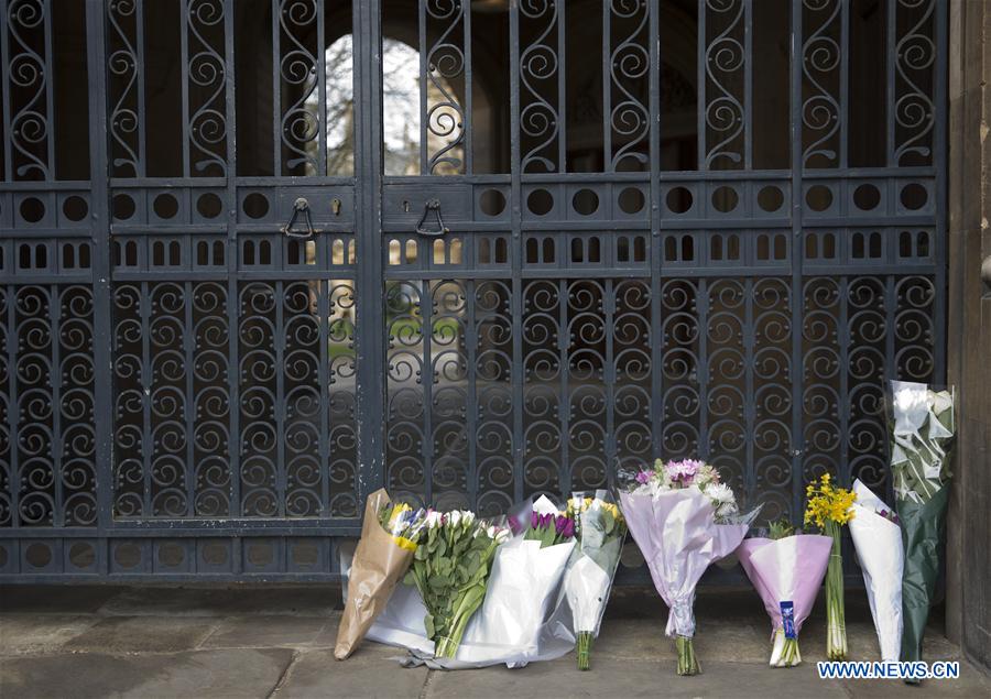 BRITAIN-CAMBRIDGE-STEPHEN HAWKING-TRIBUTE-PAYING