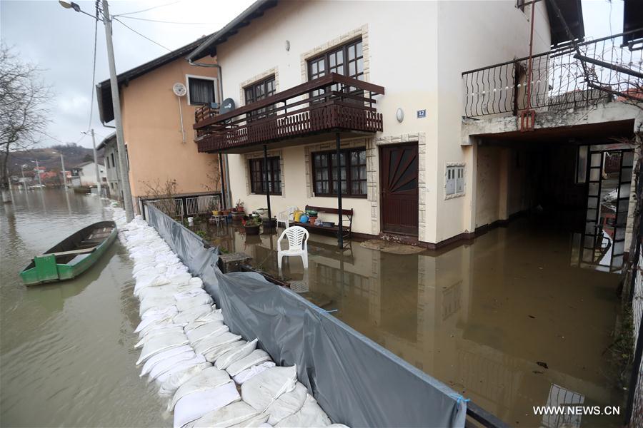 CROATIA-HRVATSKA KOSTAJNICA-FLOOD-LANDSLIDE