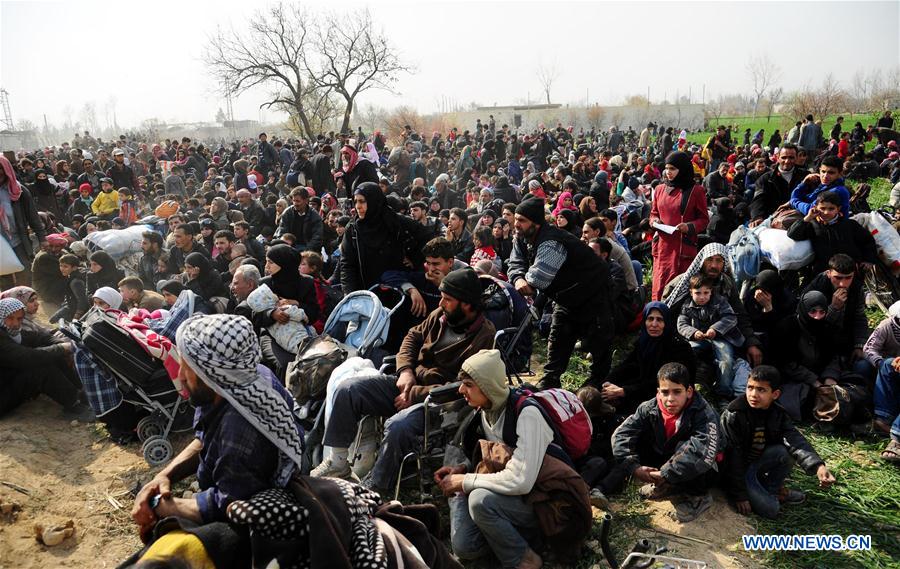 SYRIA-DAMASCUS-EASTERN GHOUTA-CIVILIANS-EVACUATION