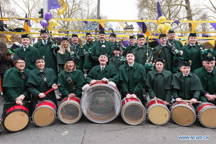 BRITAIN-LONDON-ST. PATRICK'S DAY PARADE