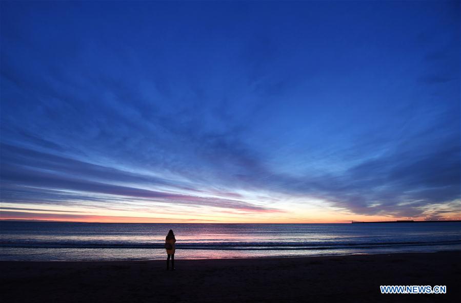 SPAIN-VALENCIA-SUNRISE