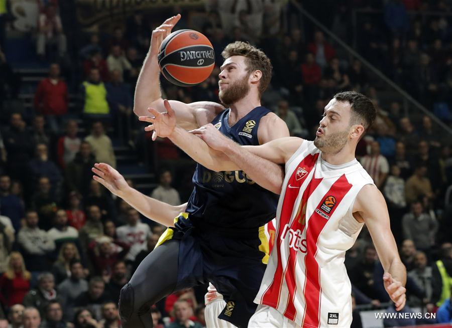 (SP)SERBIA-BELGRADE-BASKETBALL-EUROLEAGUE-CRVENA ZVEZDA VS FENERBAHCE