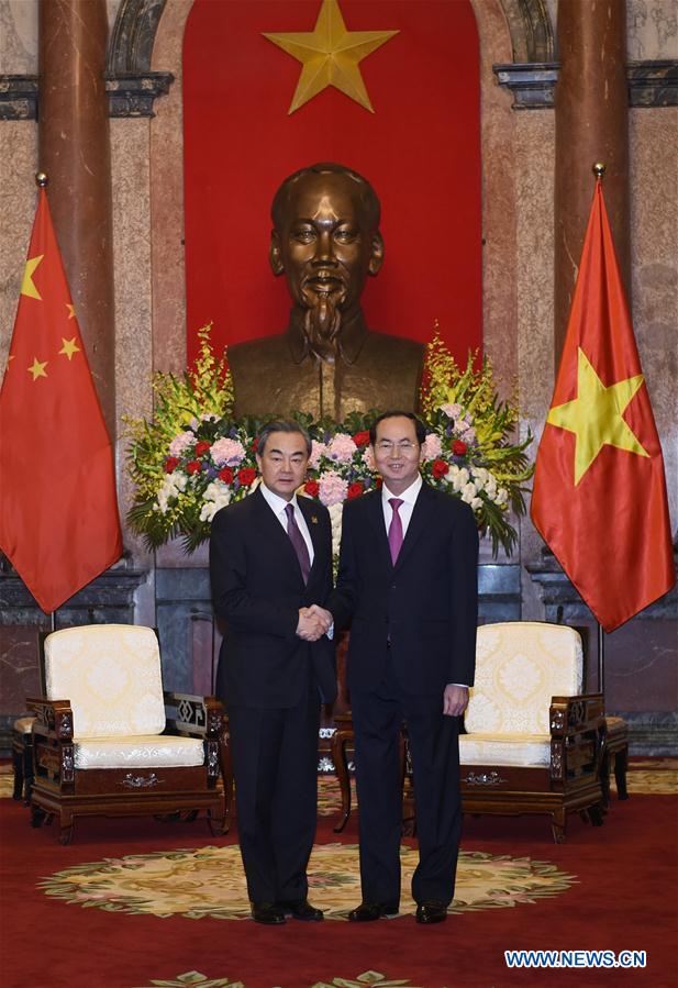 VIETNAM-HANOI-CHINESE FM-MEETING