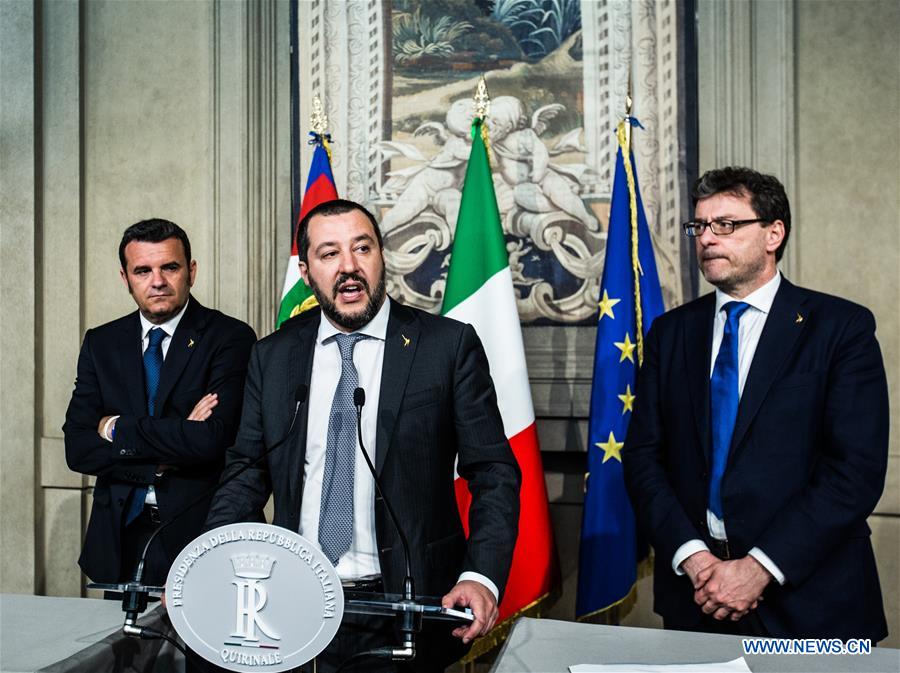 ITALY-ROME-GOVERNMENT-PRESIDENT-CONSULTATION