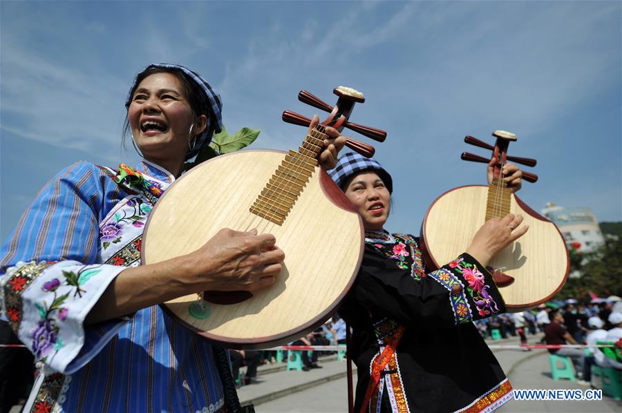 CHINA-GUIZHOU-SANYUESAN-FESTIVAL-CELEBRATIONS (CN)