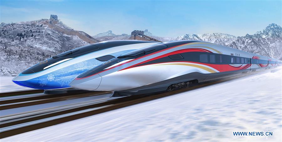 CHINA-BEIJING-OLYMPIC TRAINS-DESIGN (CN)