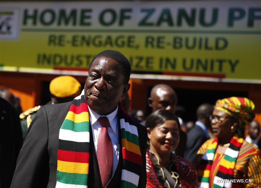 ZIMBABWE-BULAWAYO-ZITF-PRESIDENT-MNANGAGWA