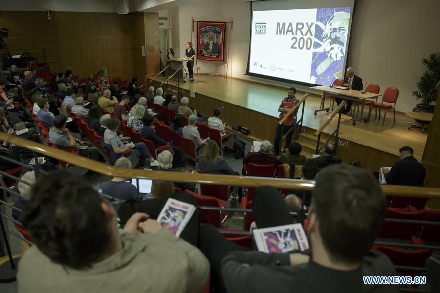 BRITAIN-LONDON-MARX 200 CONFERENCE