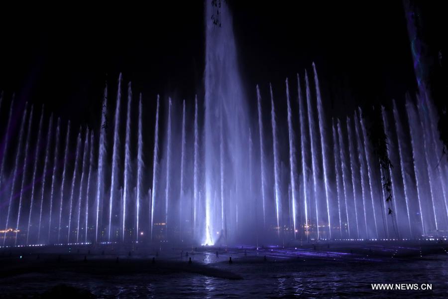 CHINA-JINAN-DAMING LAKE-WATER SHOW (CN)