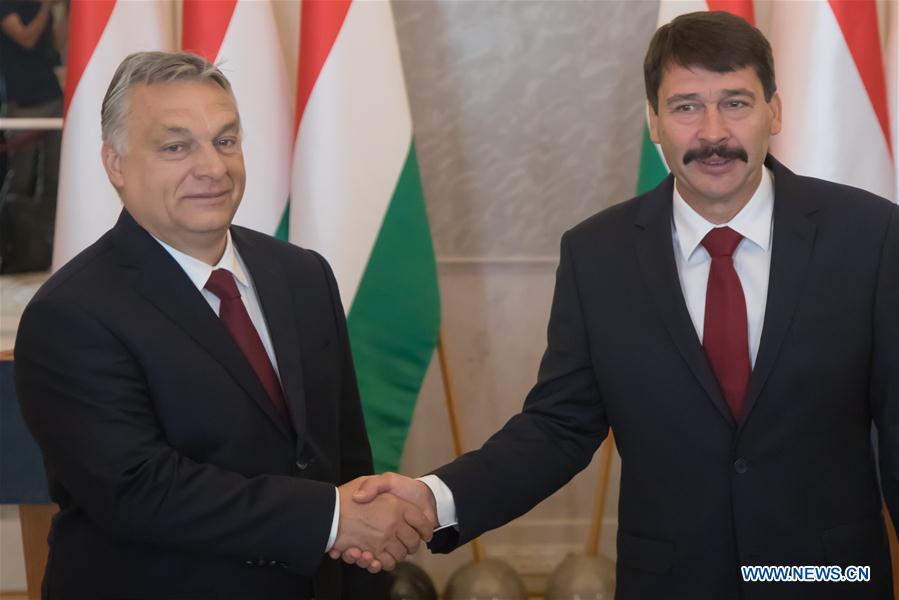 HUNGARY-BUDAPEST-PRESIDENT-NEW GOVERNMENT