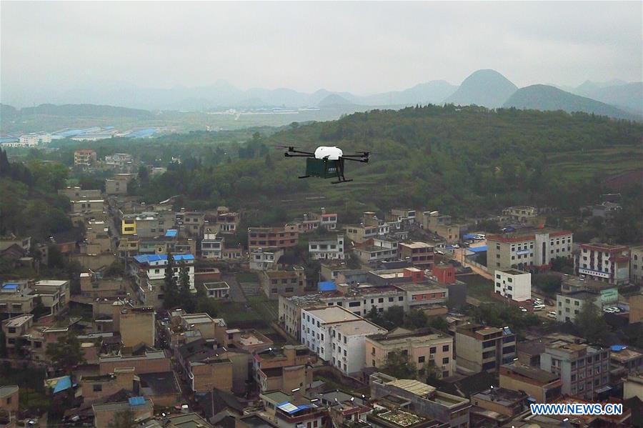 CHINA-GUIZHOU-GUIYANG-POST SERVICE-DRONE (CN)