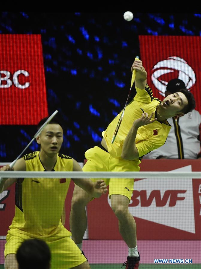 (SP)THAILAND-BANGKOK-BADMINTON-THOMAS CUP