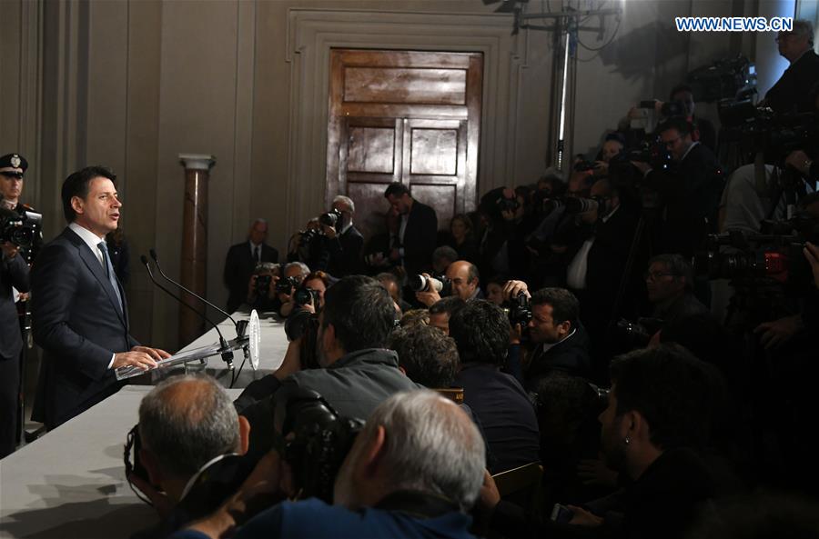 ITALY-ROMA-NEW-PM-GIUSEPPE CONTE