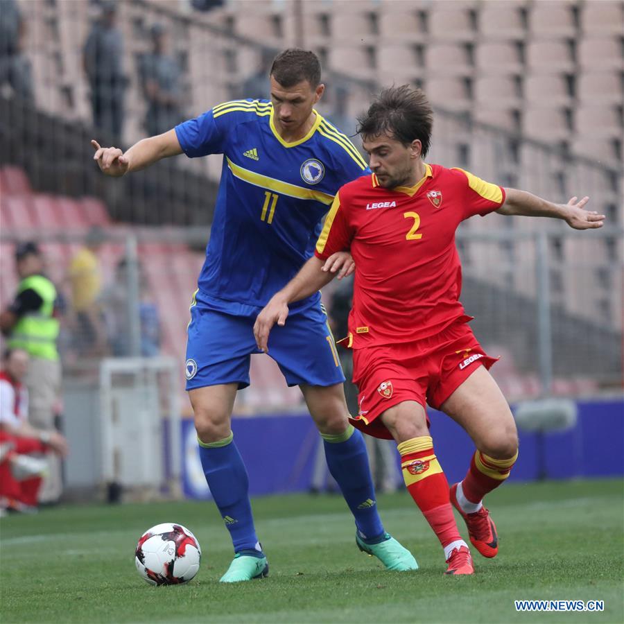 (SP)BOSNIA AND HERZEGOVINA-ZENICA-SOCCER-FRIENDLY MATCH-BIH VS MONTENEGRO