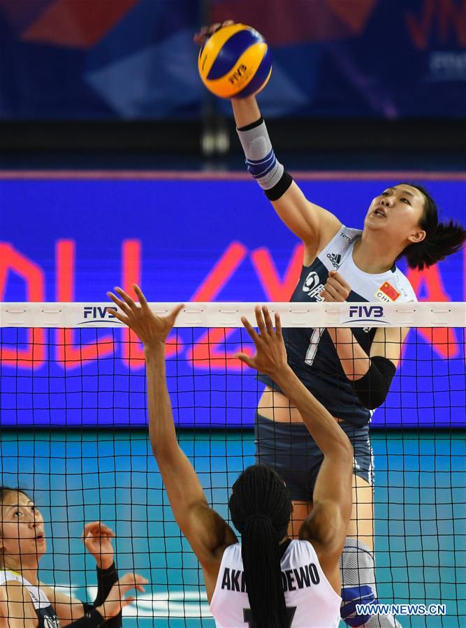 (SP)CHINA-JIANGMEN-VOLLEYBALL-FIVB NATIONS LEAGUE-WOMEN (CN)