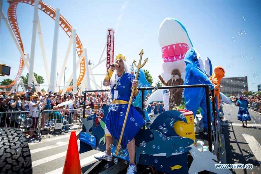 U.S.-NEW YORK-MERMAID PARADE