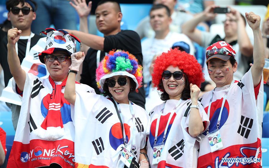 (SP)RUSSIA-NIZHNY NOVGOROD-2018 WORLD CUP-GROUP F-SWEDEN VS SOUTH KOREA 