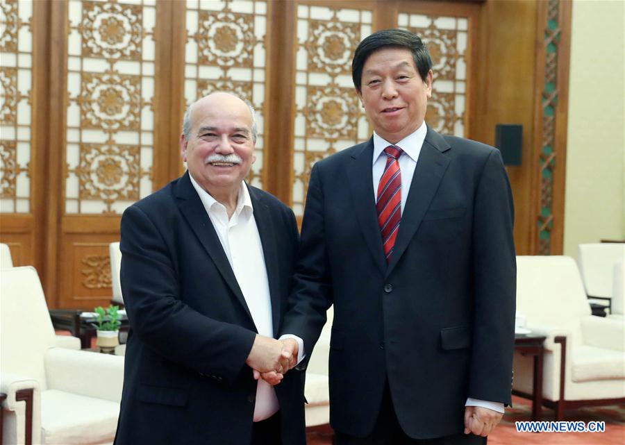 CHINA-BEIJING-LI ZHANSHU-GREECE-NIKOLAOS VOUTSIS-MEETING (CN)