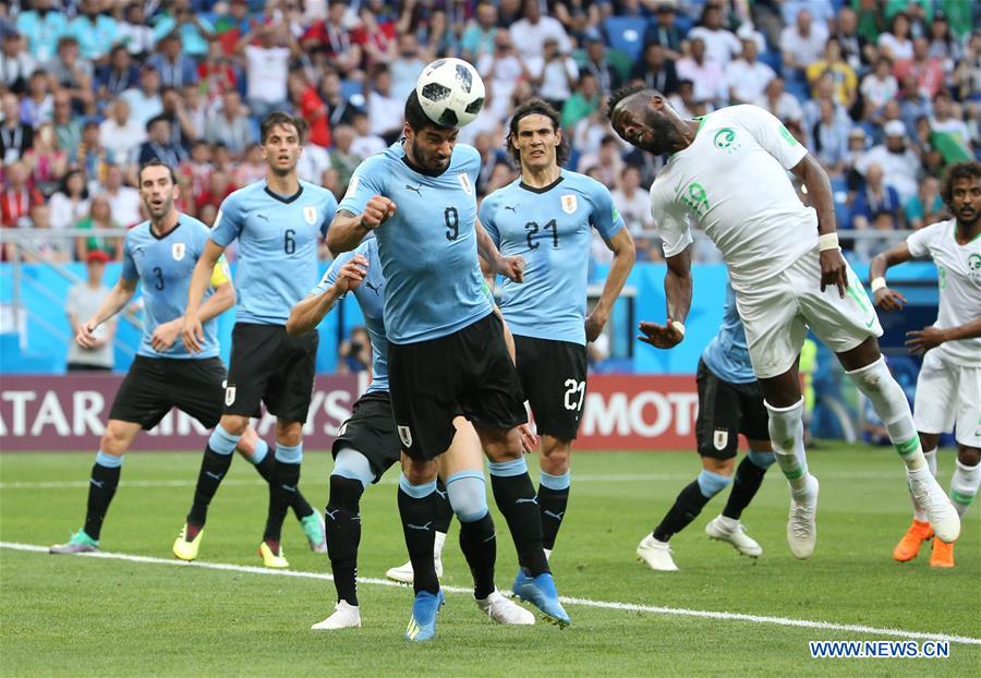 (SP)RUSSIA-ROSTOV-ON-DON-2018 WORLD CUP-GROUP A-URUGUAY VS SAUDI ARABIA 